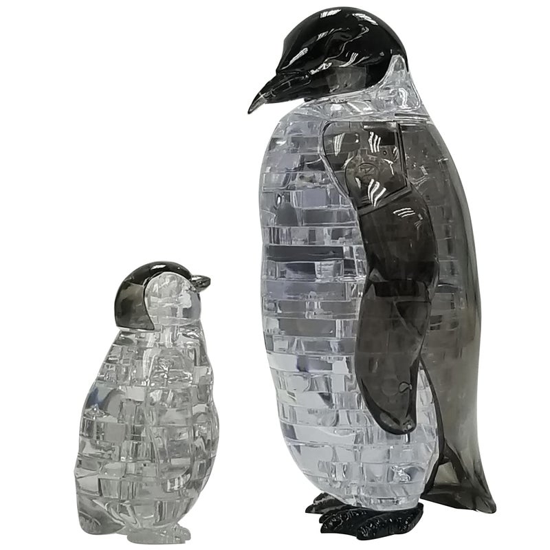 BePuzzled | Penguin and Baby Original 3D Crystal Puzzle, Ages 12 and Up - Image 2